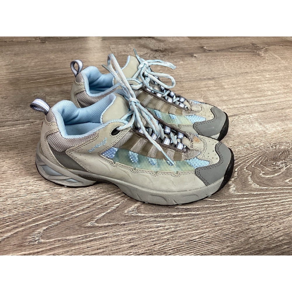 Red Wing Shoes SD 8951 Gray Blue Soft Toe Work Sneaker Women's Size 7 B